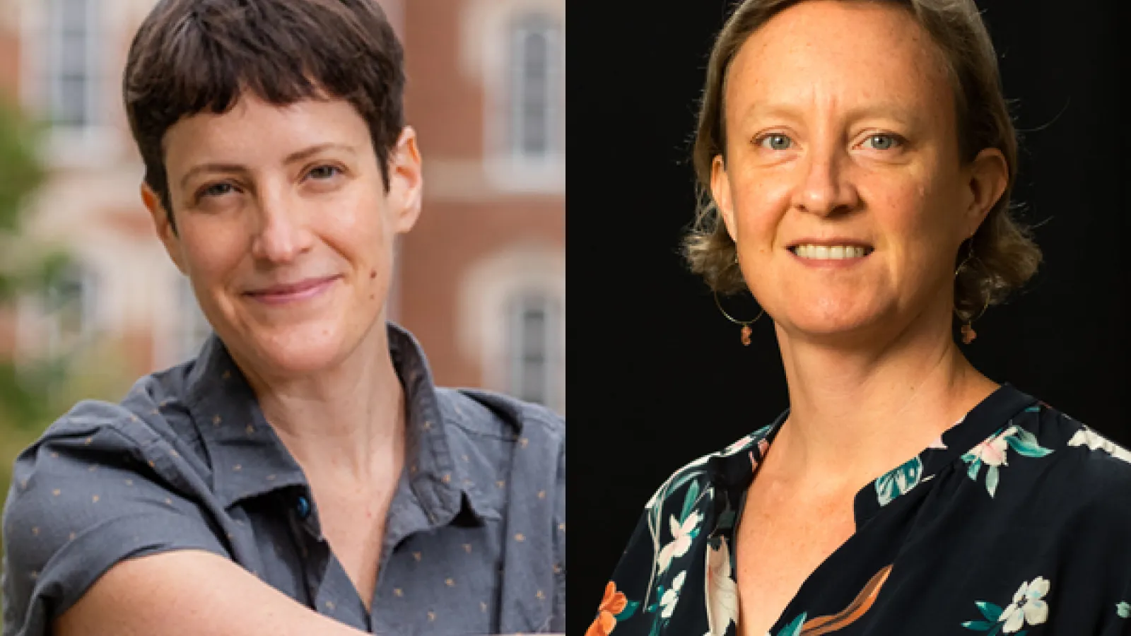 Portraits of Rin Reczek and Sarah Hayford