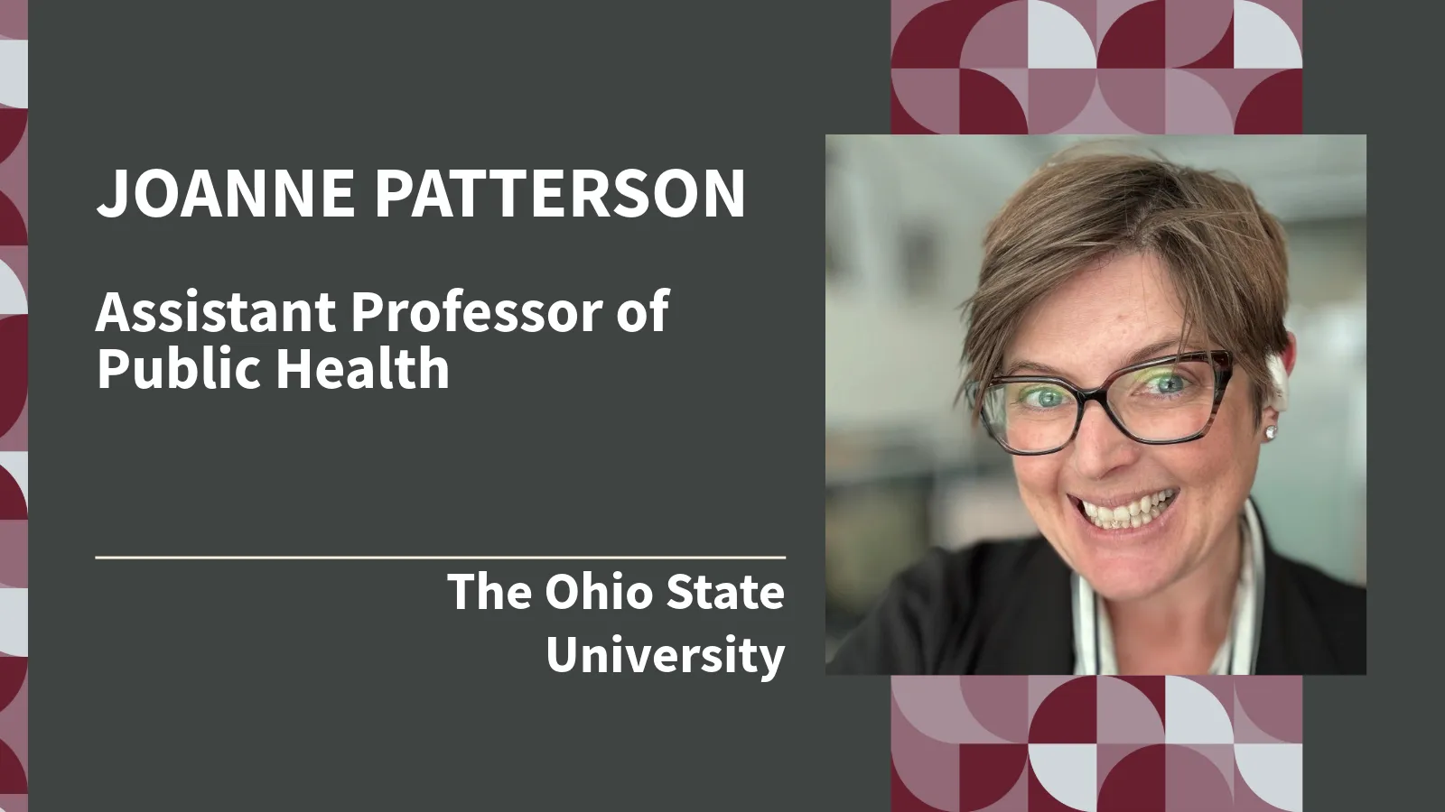 Portrait of Joanne Patterson