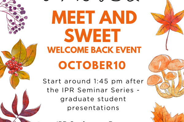 meet and sweet fall flyer