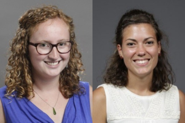 Alex Kissling and Mary McKay, IPR Summer Fellowship Recipients 2018